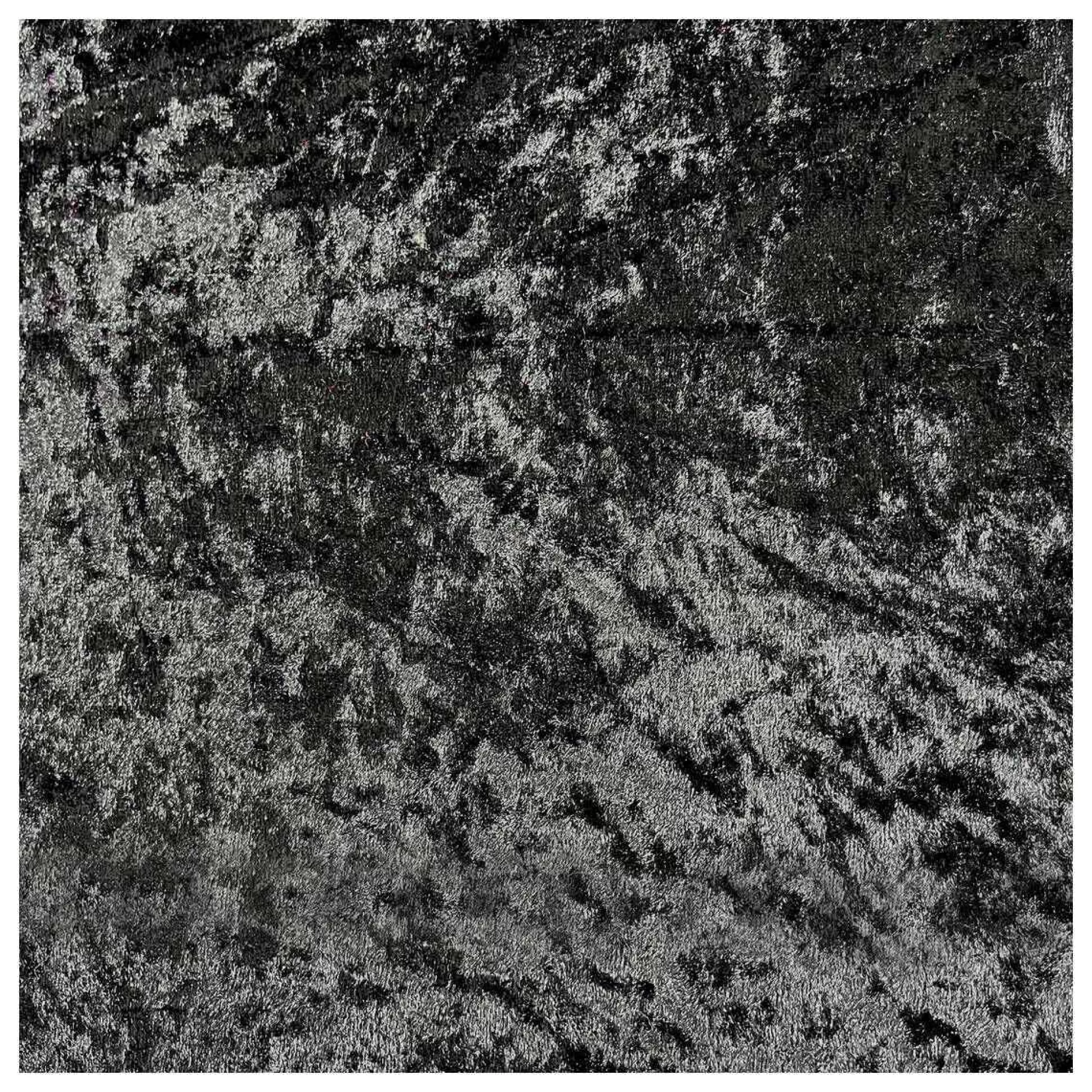 Black Crushed Velour Fabric By The Metre-Hobbycraft Best Sale