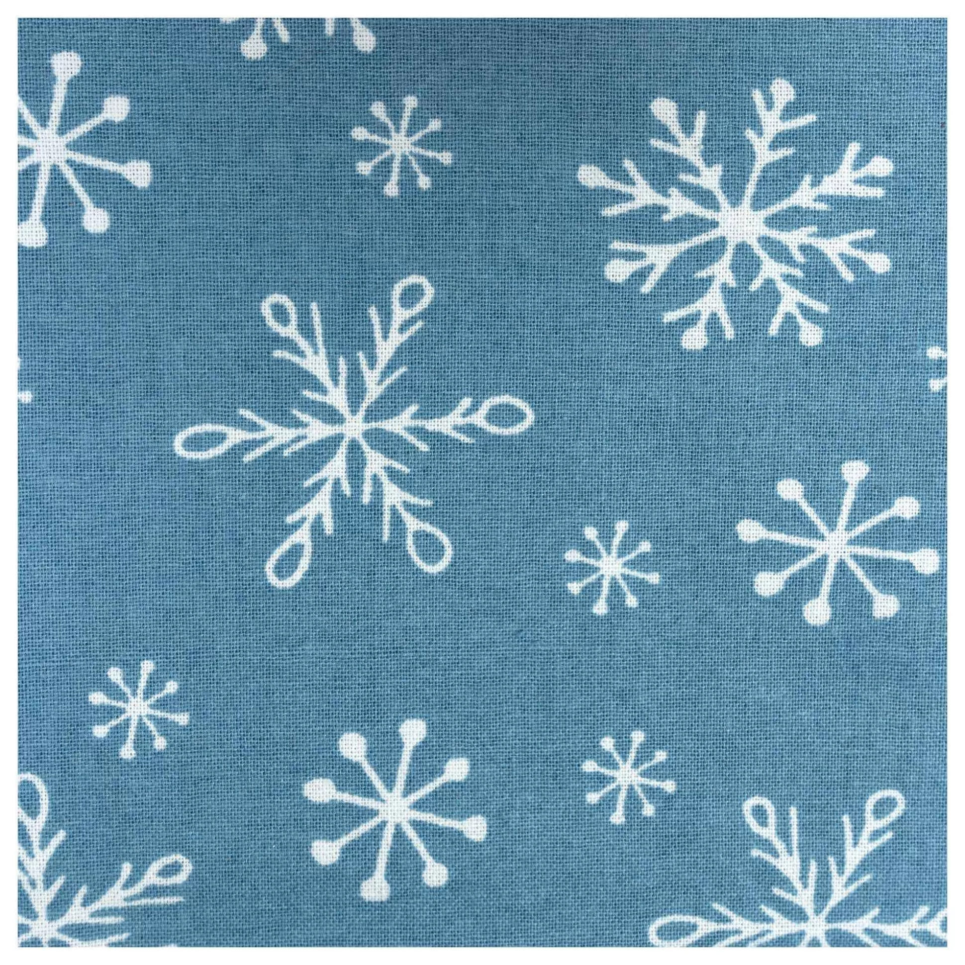 Christmas Doodle Snowflake Single Cotton Fat Quarter-Hobbycraft Best Sale