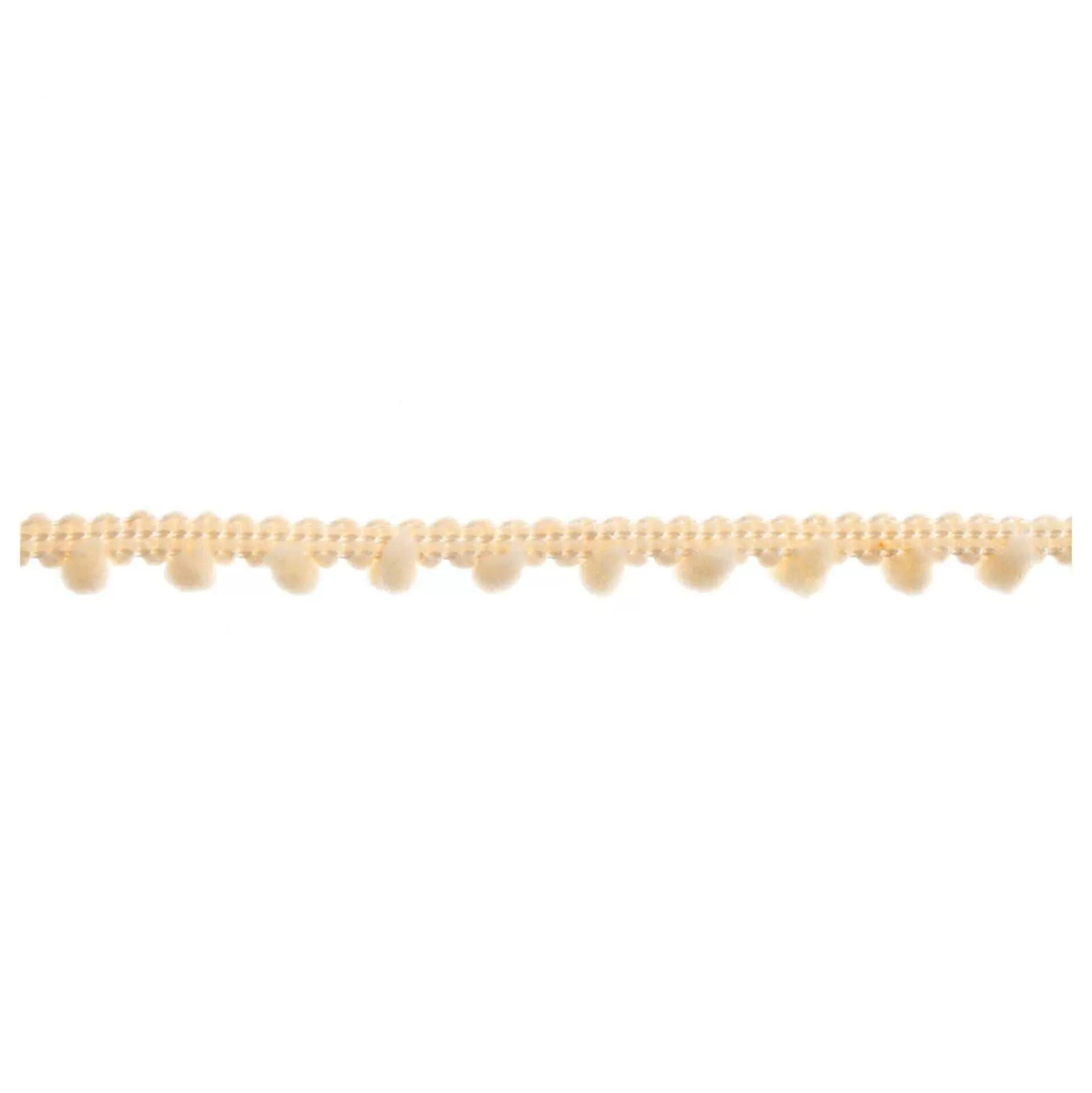 Cream 7Mm Pom Pom Trim By The Metre-Hobbycraft Store