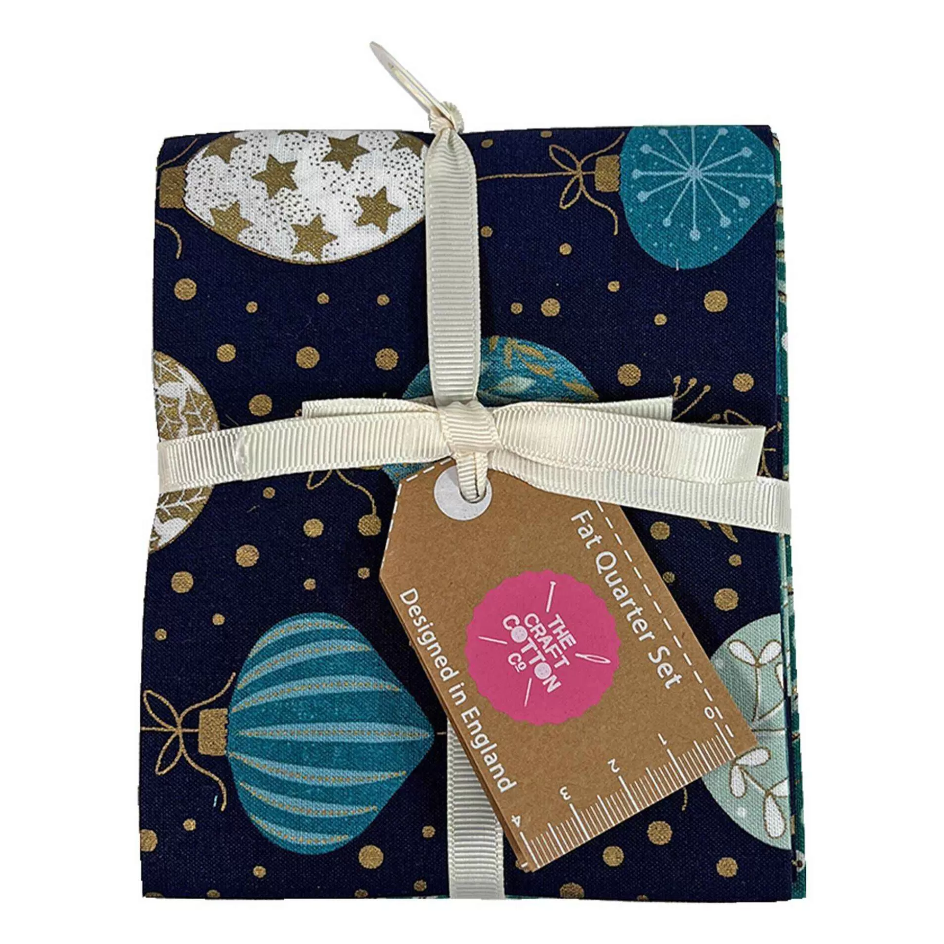 Deluxe Christmas Cotton Fat Quarters 5 Pack-Hobbycraft Discount