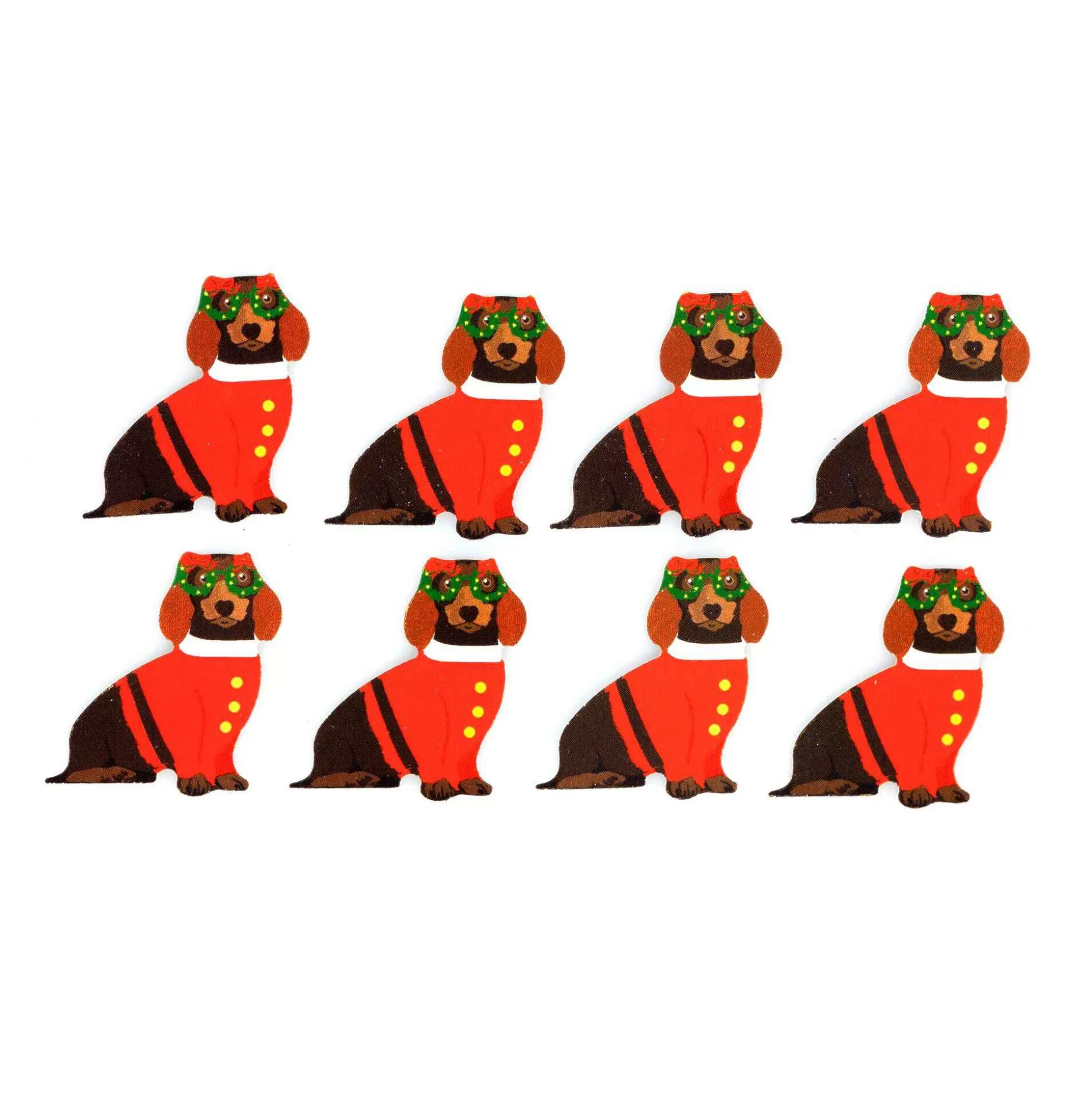 Dog In Jumper Embellishments 8 Pack-Hobbycraft Best