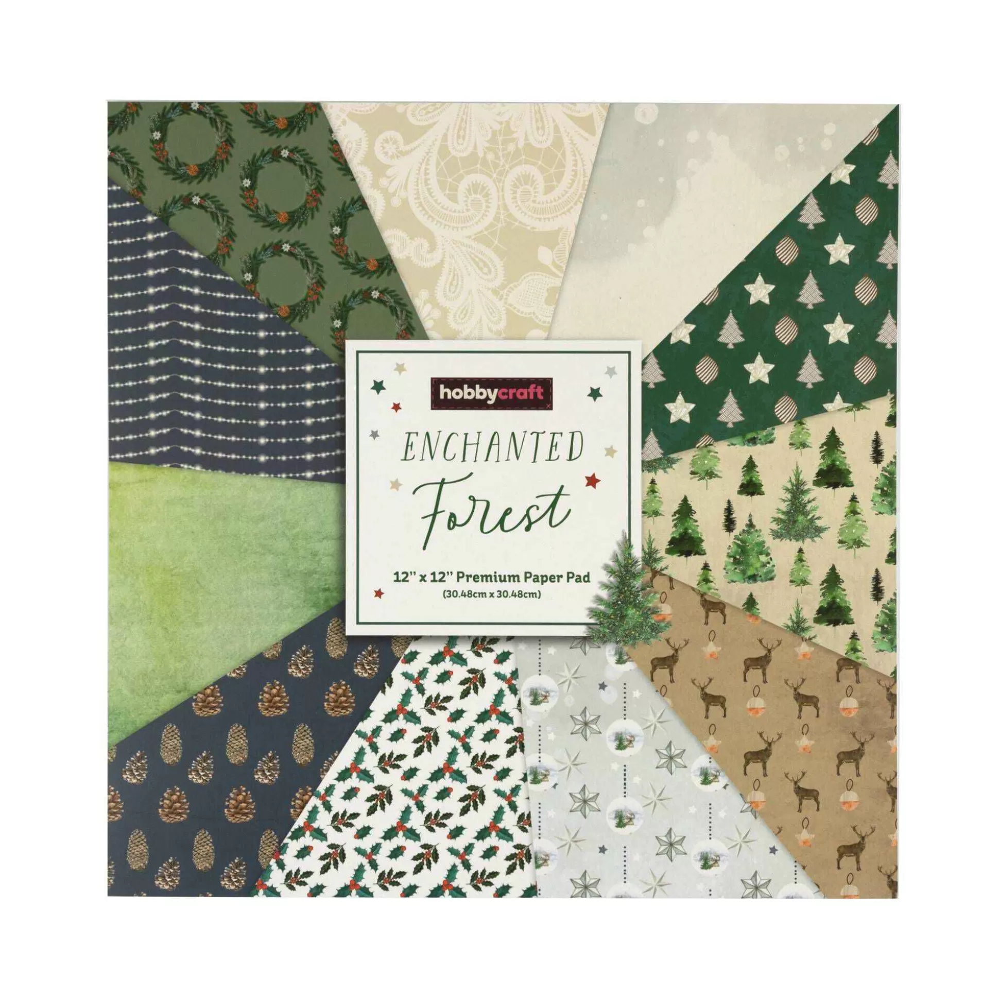 Enchanted Forest 12 X 12 Inches Paper Pad 24 Sheets-Hobbycraft Discount