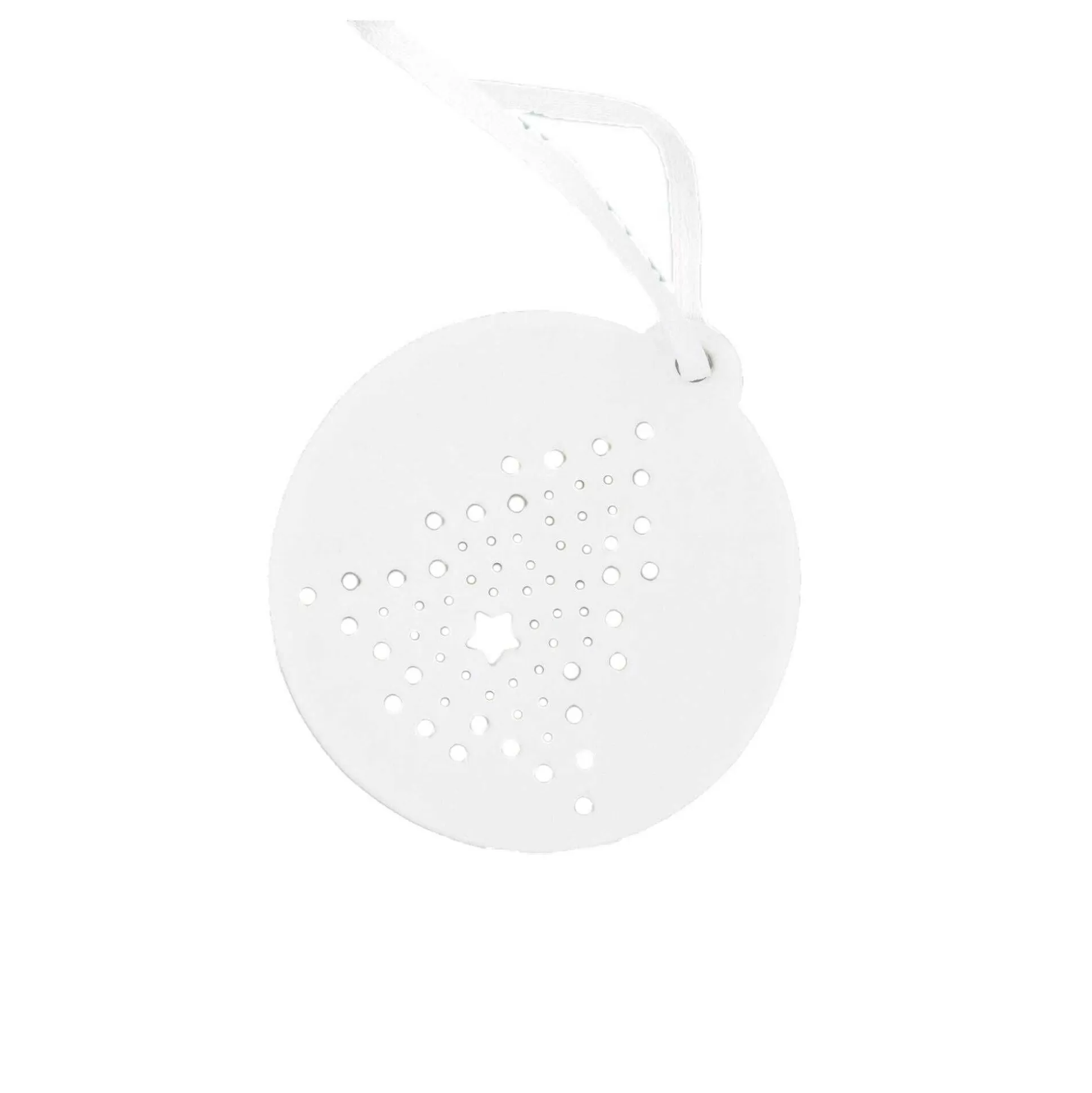 Flat Round Dotty Tree Ceramic Decoration 7Cm-Hobbycraft Best