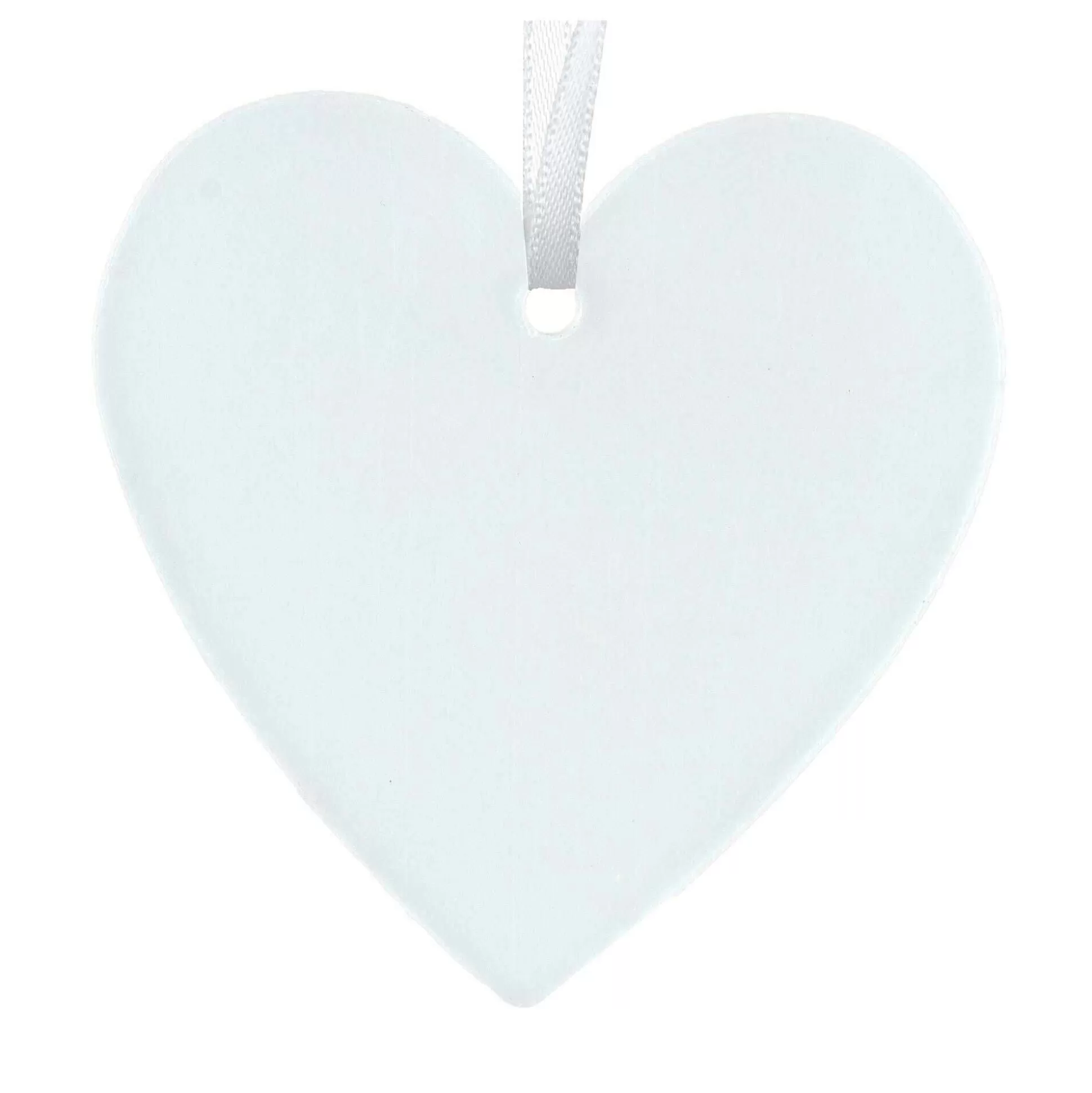 Hanging Acrylic Heart Decoration 9Cm-Hobbycraft Shop
