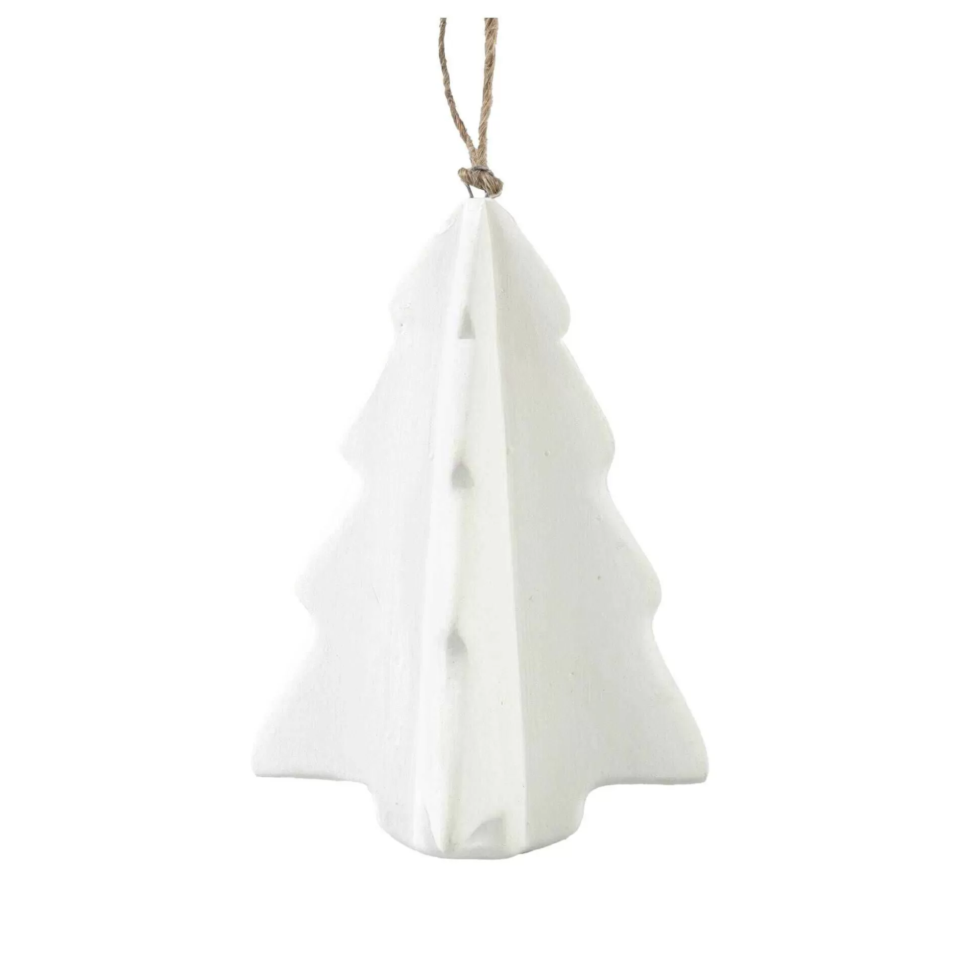 Hanging Ceramic 3D Christmas Tree Decoration 10Cm-Hobbycraft Online