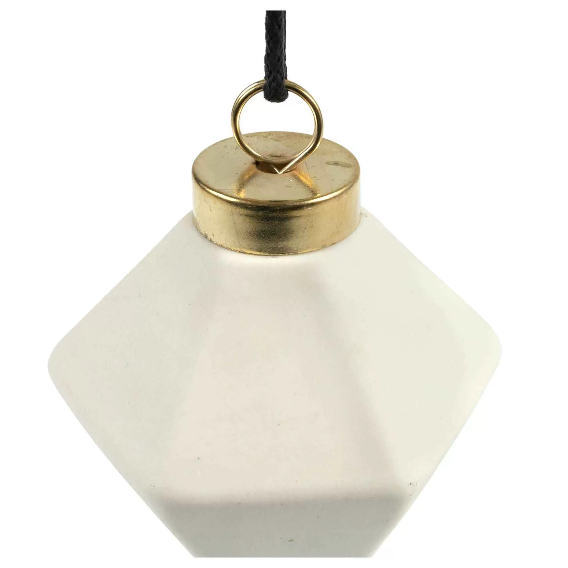 Hanging Ceramic Rhomboid Decoration 10Cm-Hobbycraft Flash Sale