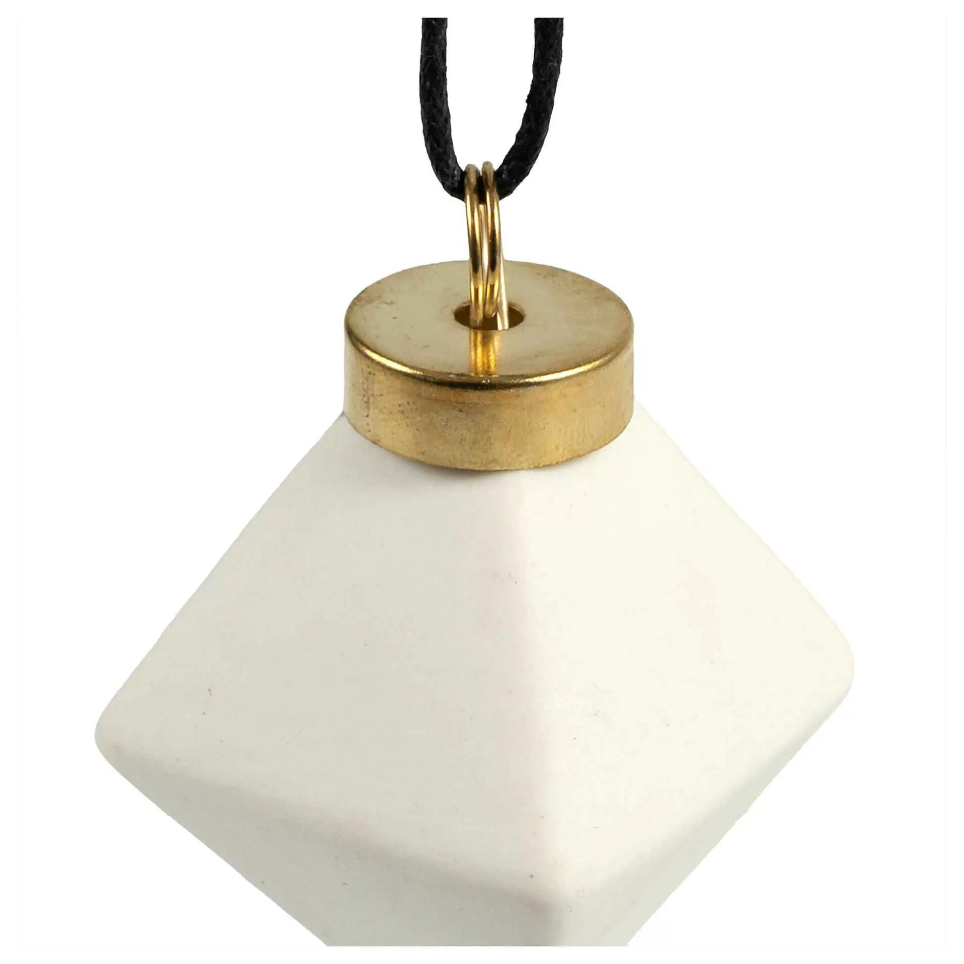 Hanging Ceramic Rhomboid Decoration 8Cm-Hobbycraft Cheap