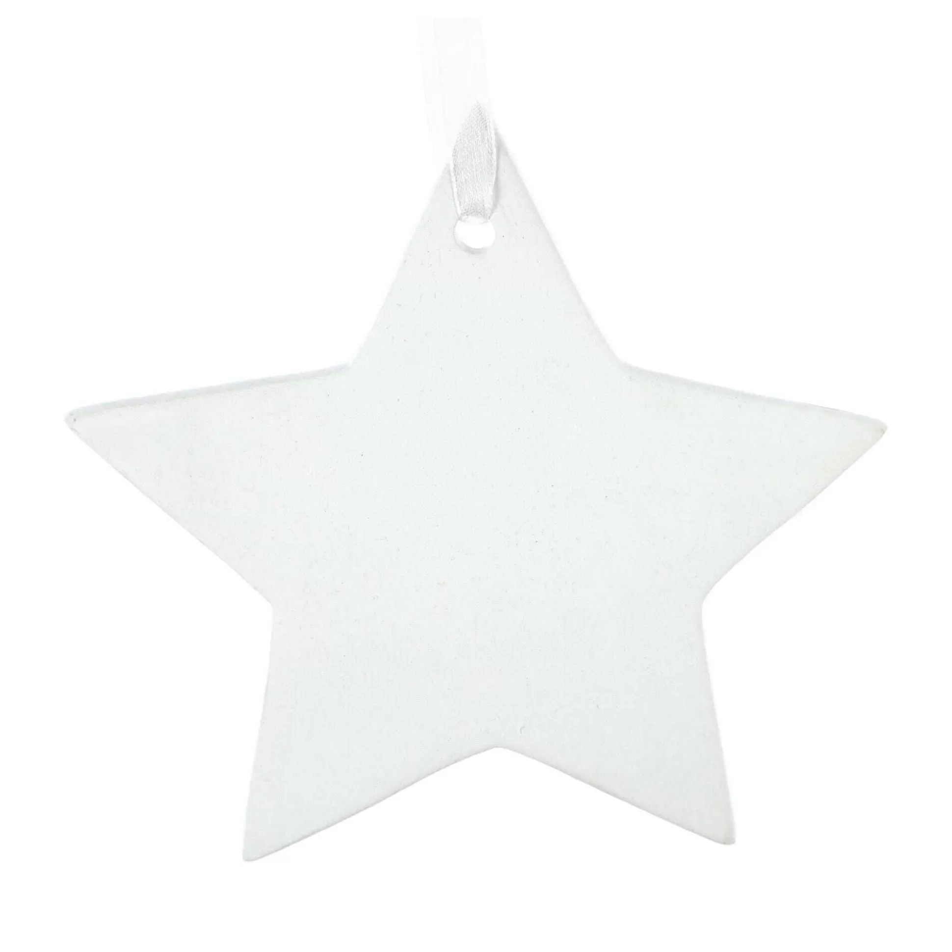Hanging Ceramic Star Decoration 12Cm-Hobbycraft Hot