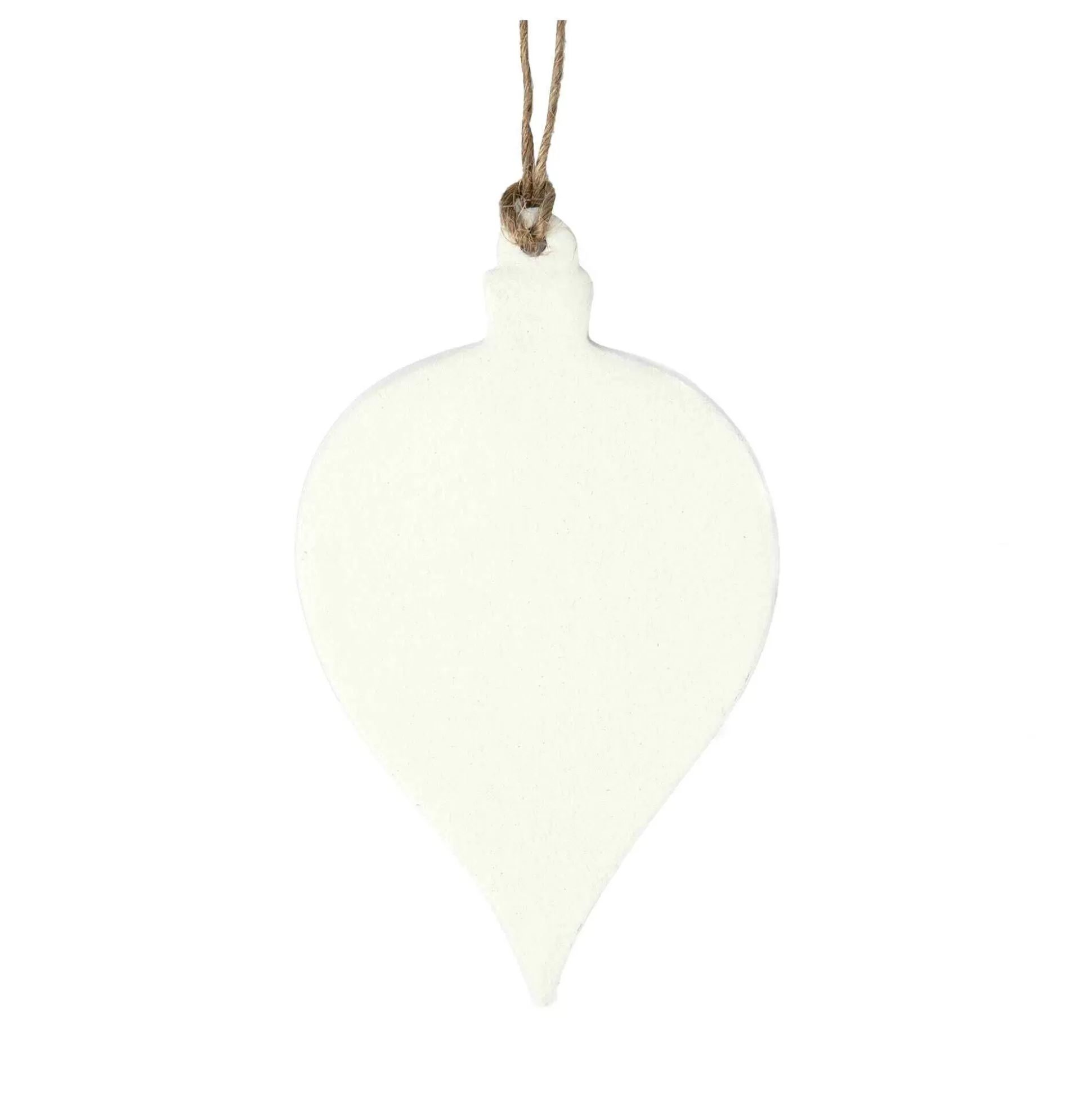 Hanging Ceramic Teardrop Decoration 11Cm-Hobbycraft Sale