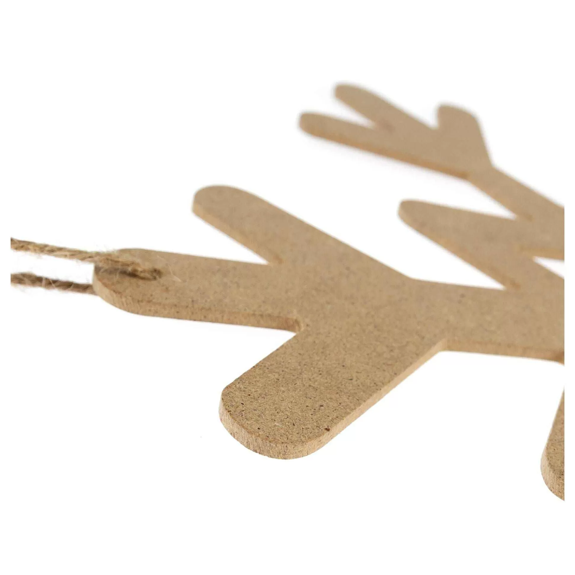 Hanging Mdf Snowflake Decoration 30Cm-Hobbycraft Fashion