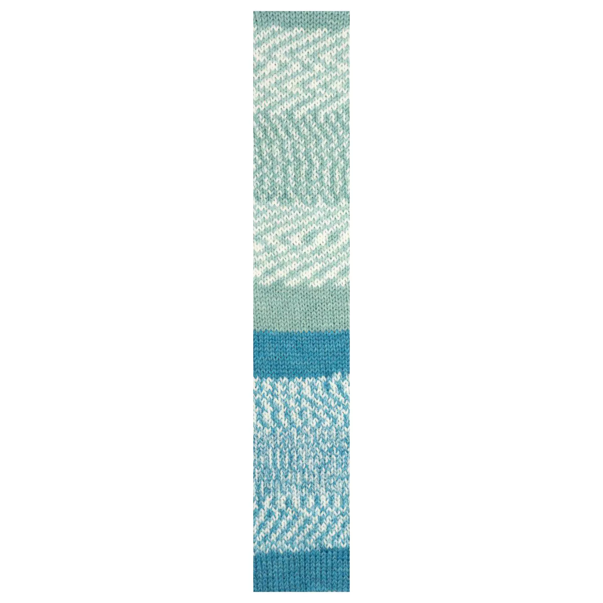 Lion Brand Turquoise Wool-Ease Fair Isle Yarn 150G-Hobbycraft Hot