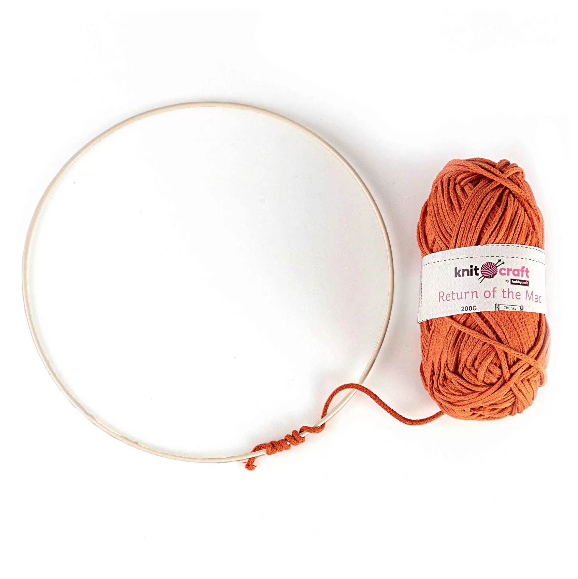 Macrame Metal Circle Frame 27Cm-Hobbycraft Best