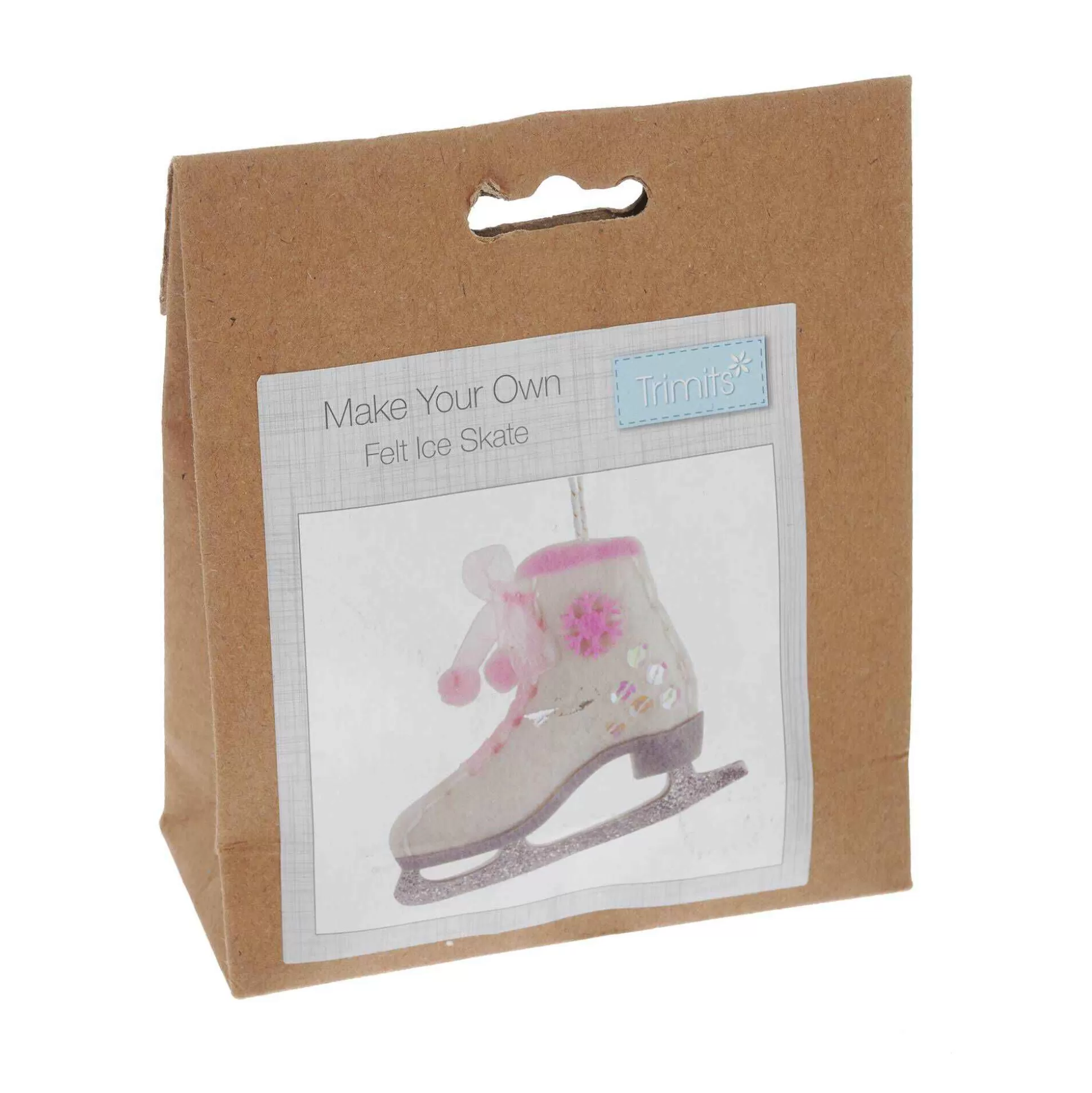 Make Your Own Felt Ice Skate Decoration-Hobbycraft Best Sale