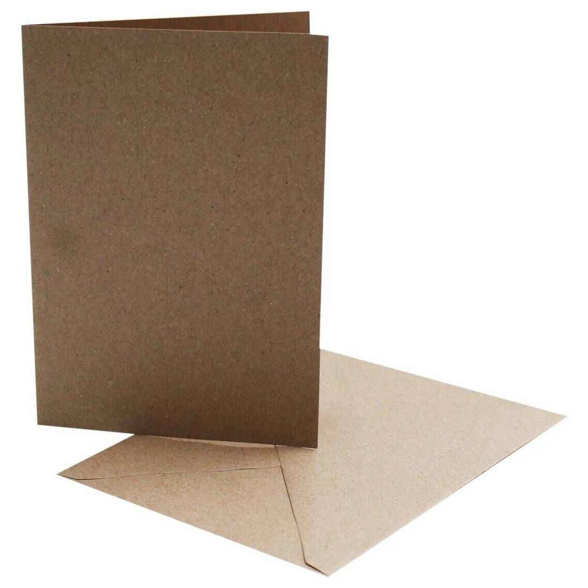 Natural Brown Cards And Envelopes A6 6 Pack-Hobbycraft Cheap