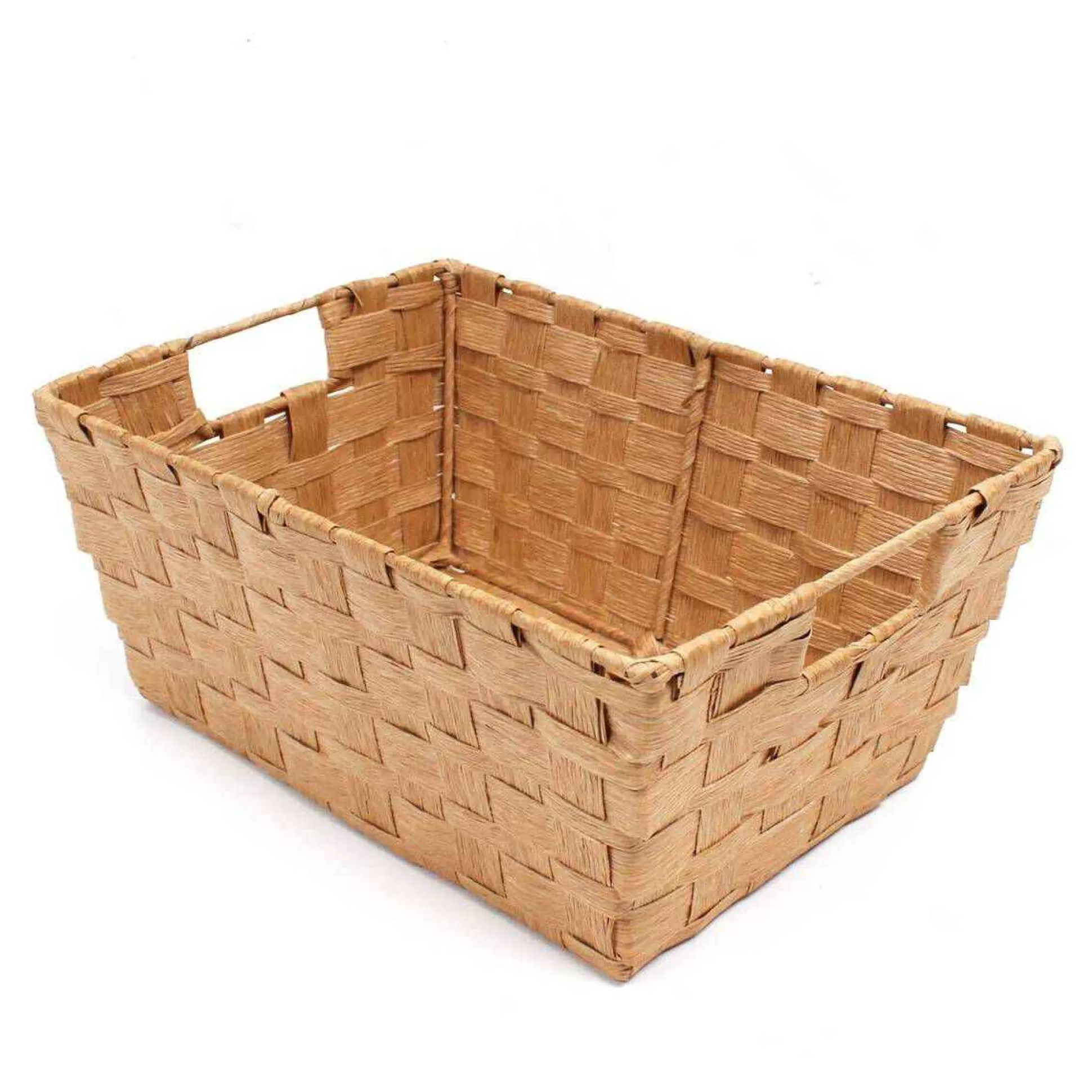 Natural Paper Storage Basket 33Cm X 23Cm X 14Cm-Hobbycraft Best