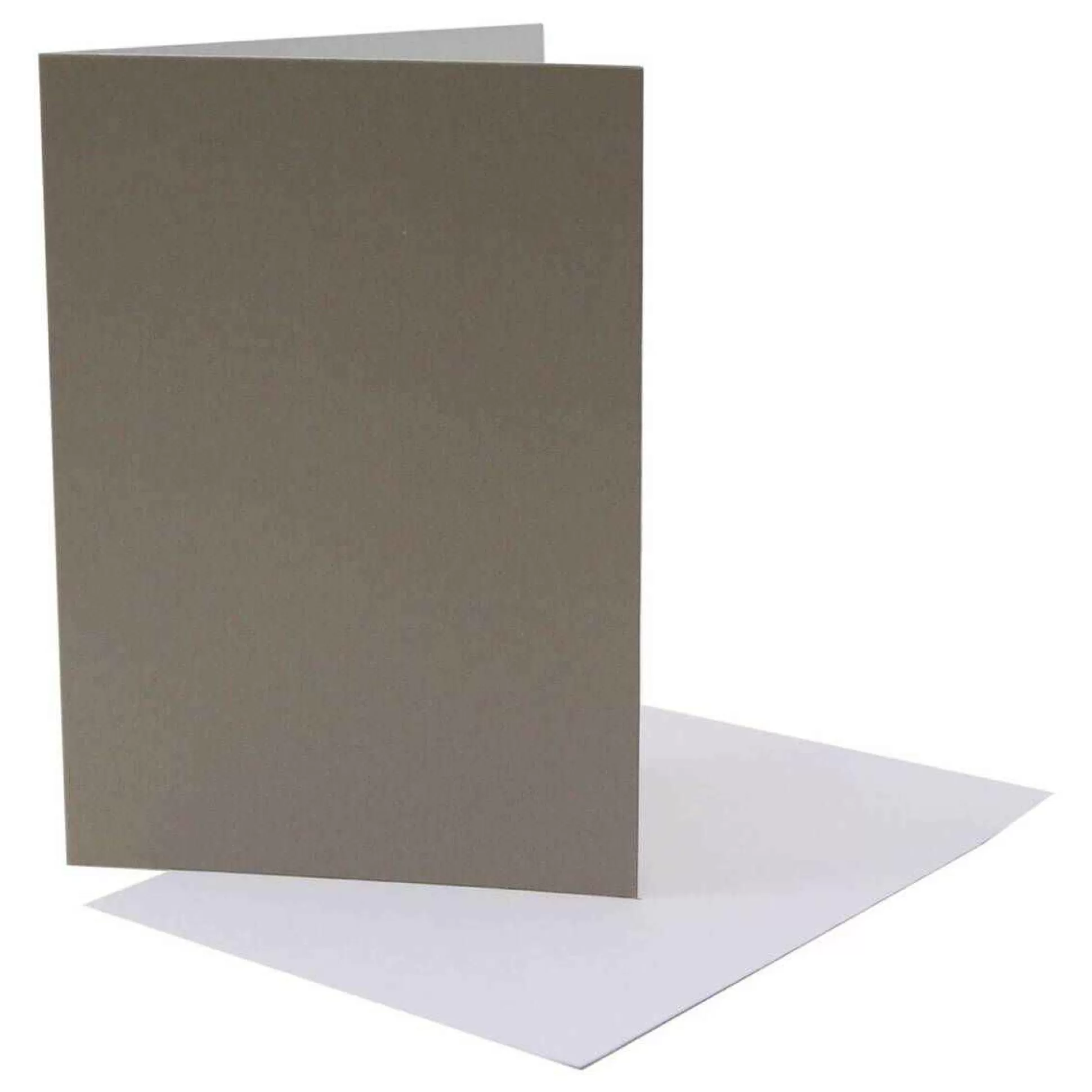 Pearlised Silver Cards And Envelopes 5 X 7 Inches 15 Pack-Hobbycraft Discount