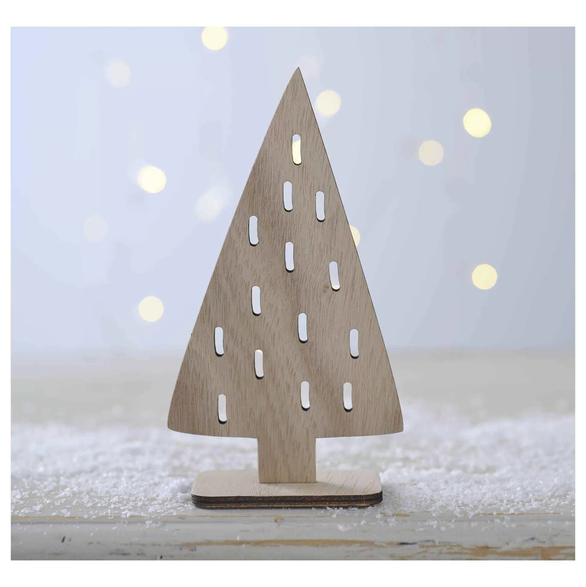 Plywood Standing Tree Scandi Decoration 18Cm-Hobbycraft Fashion