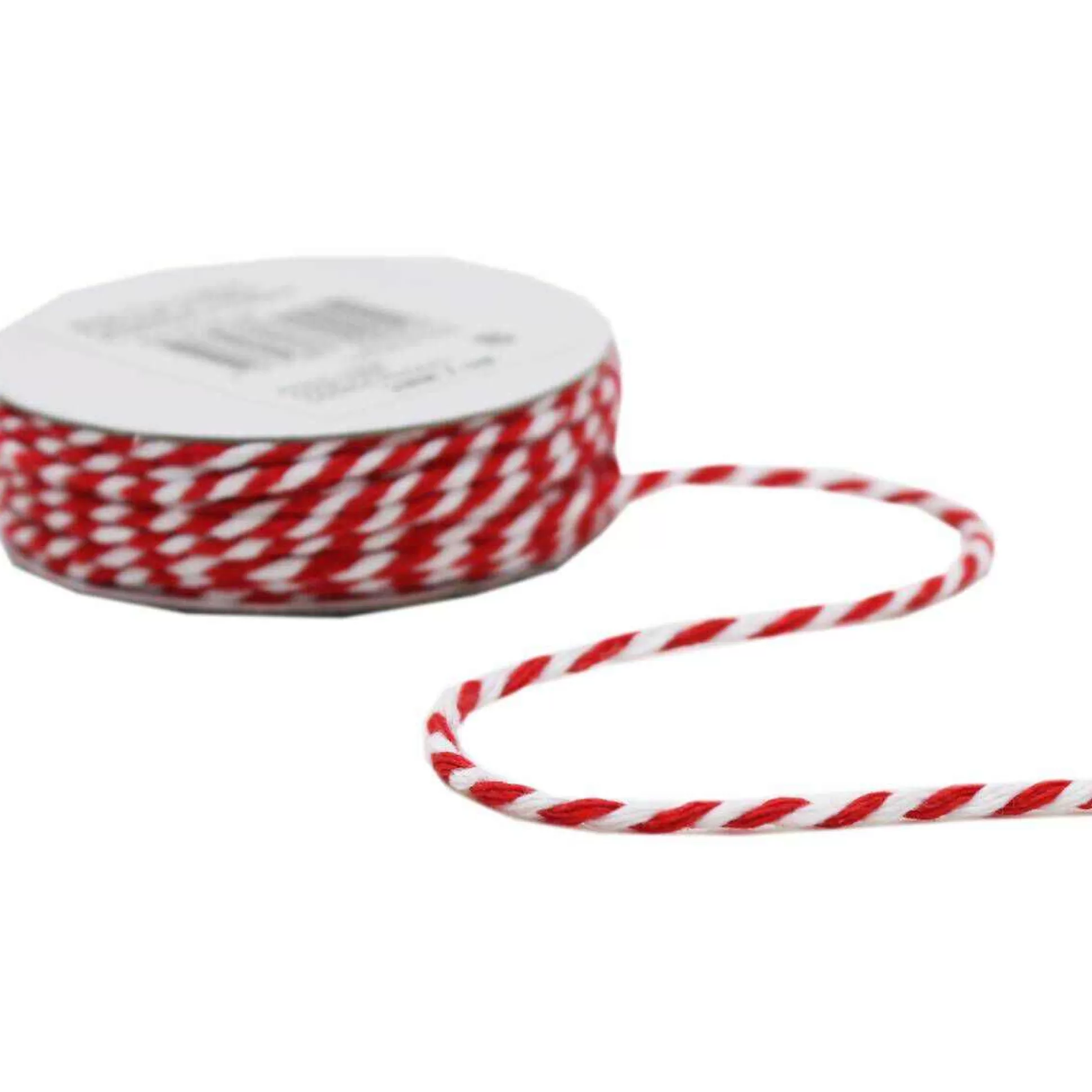 Red And White Knot Cord 2Mm X 8M-Hobbycraft Store
