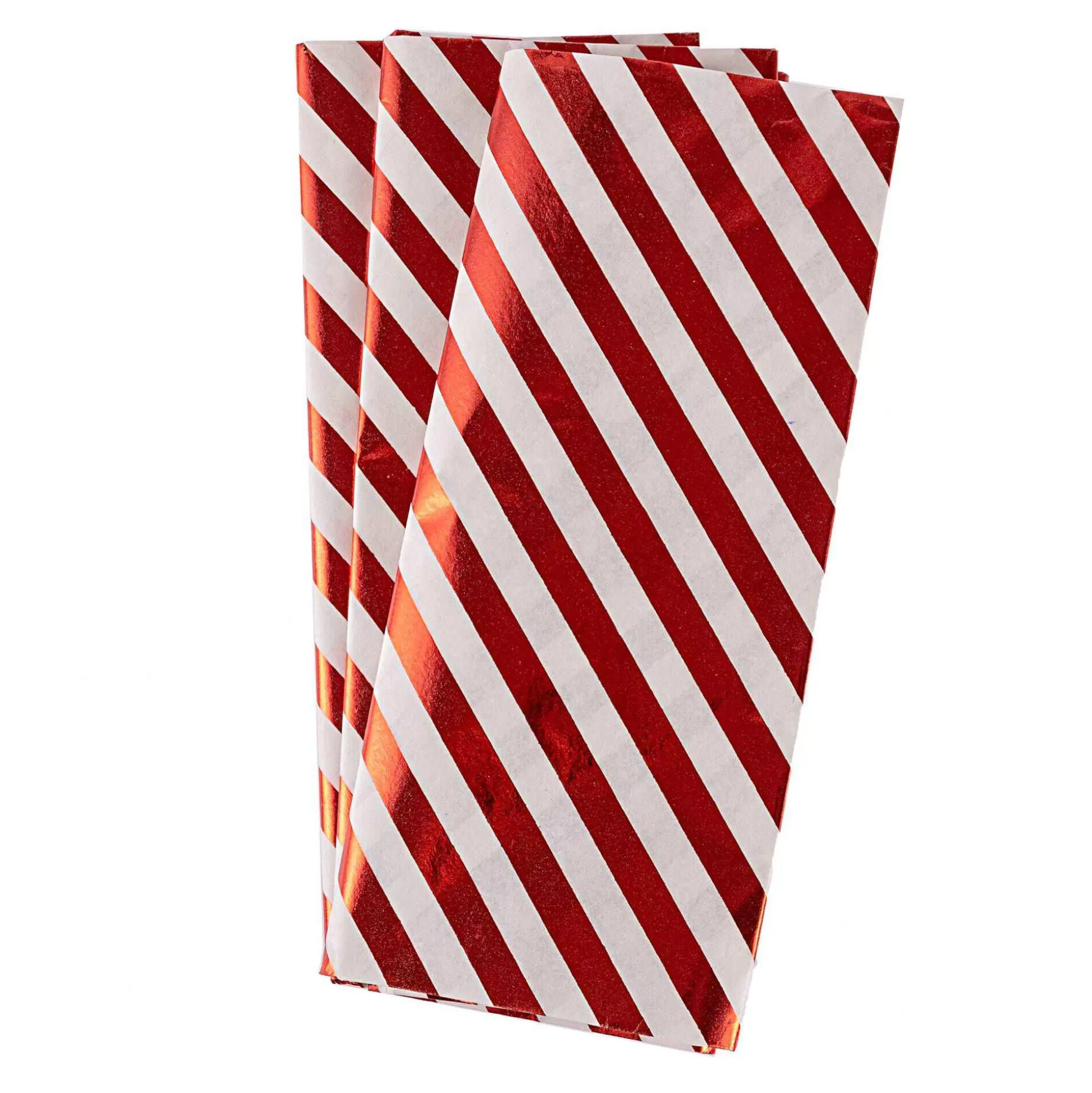 Red And White Stripe Tissue Paper 50Cm X 75Cm 3 Pack-Hobbycraft Best Sale