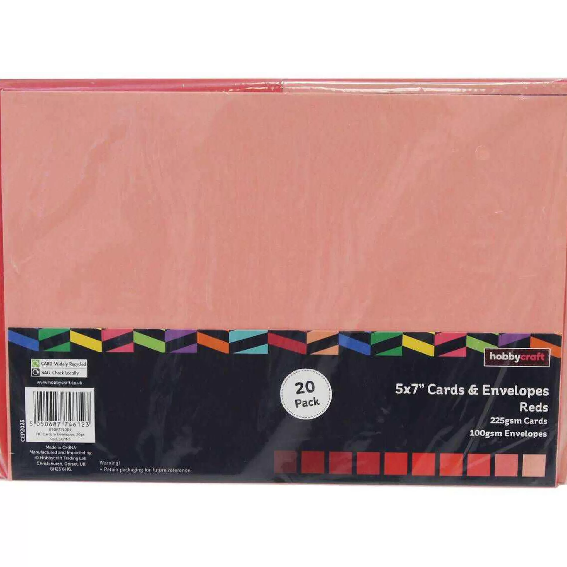Red Cards And Envelopes 5 X 7 Inches 20 Pack-Hobbycraft Best Sale