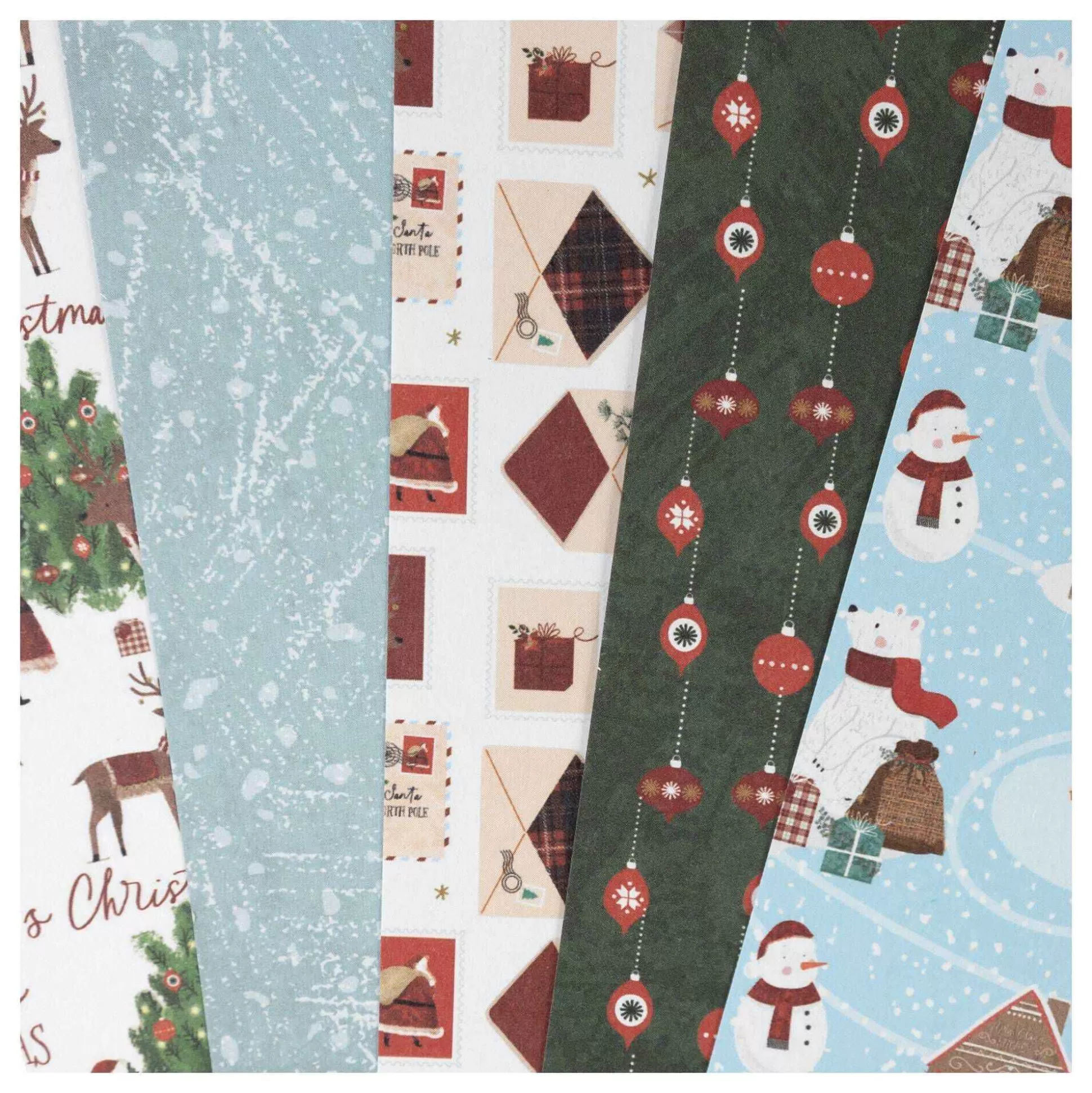 Traditional Christmas 12 X 12 Inches Paper Pad 24 Sheets-Hobbycraft Online