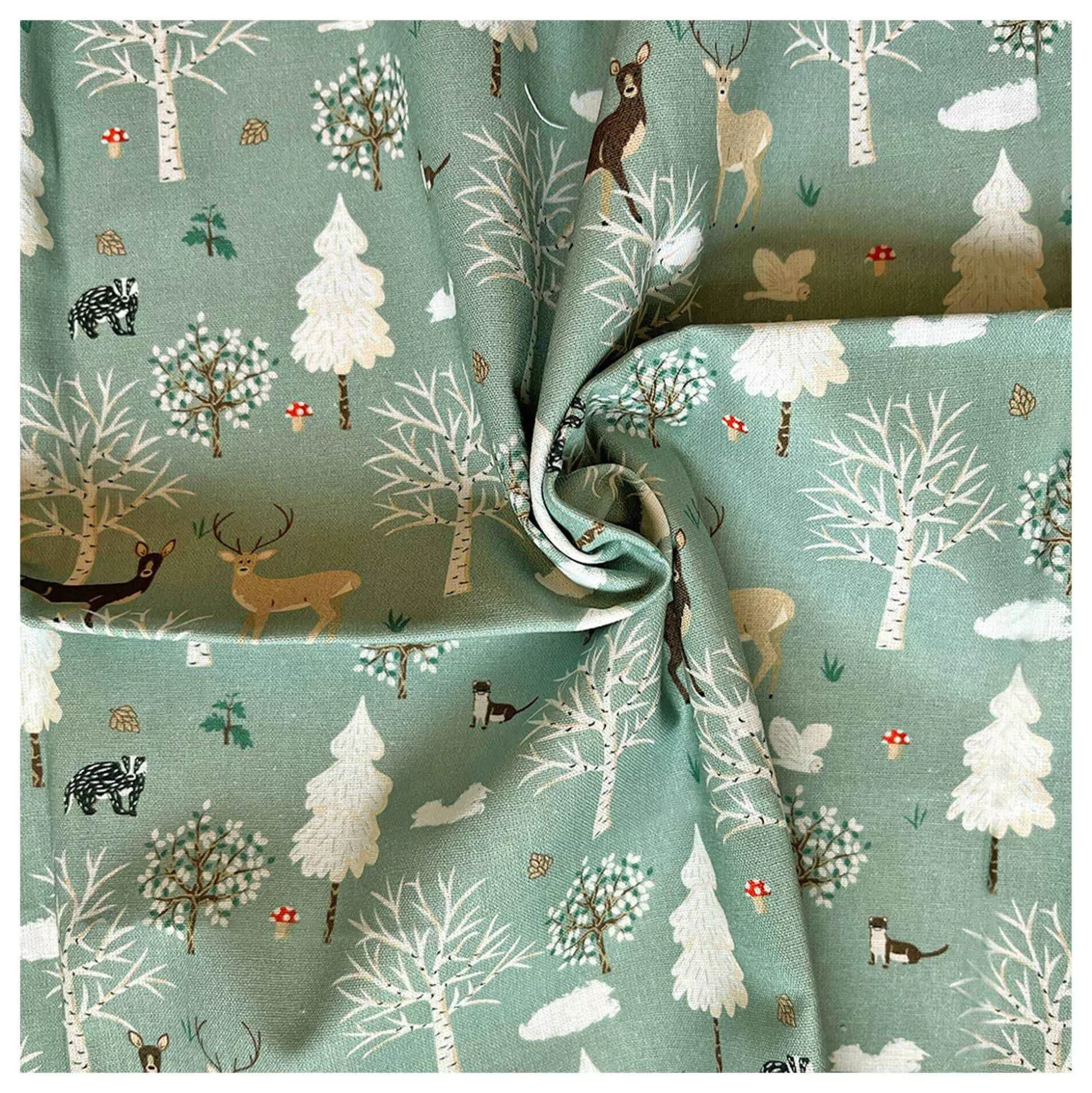 Twilight Winter Frosty Morning Cotton Fabric Pack 112Cm X 1M-Hobbycraft Online