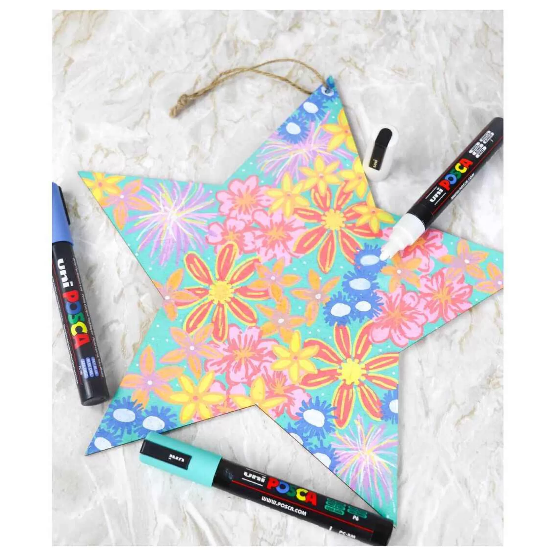 Uni-Ball Pastel Posca Pc-1Mr Marker Pens 8 Pack-Hobbycraft Discount