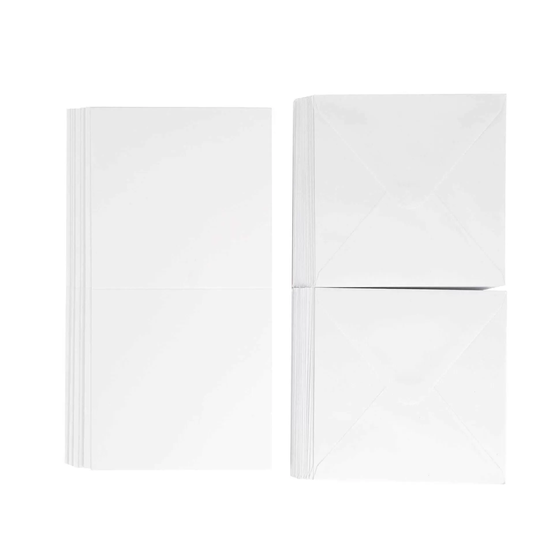 White Cards And Envelopes 5 X 5 Inches 50 Pack-Hobbycraft Flash Sale