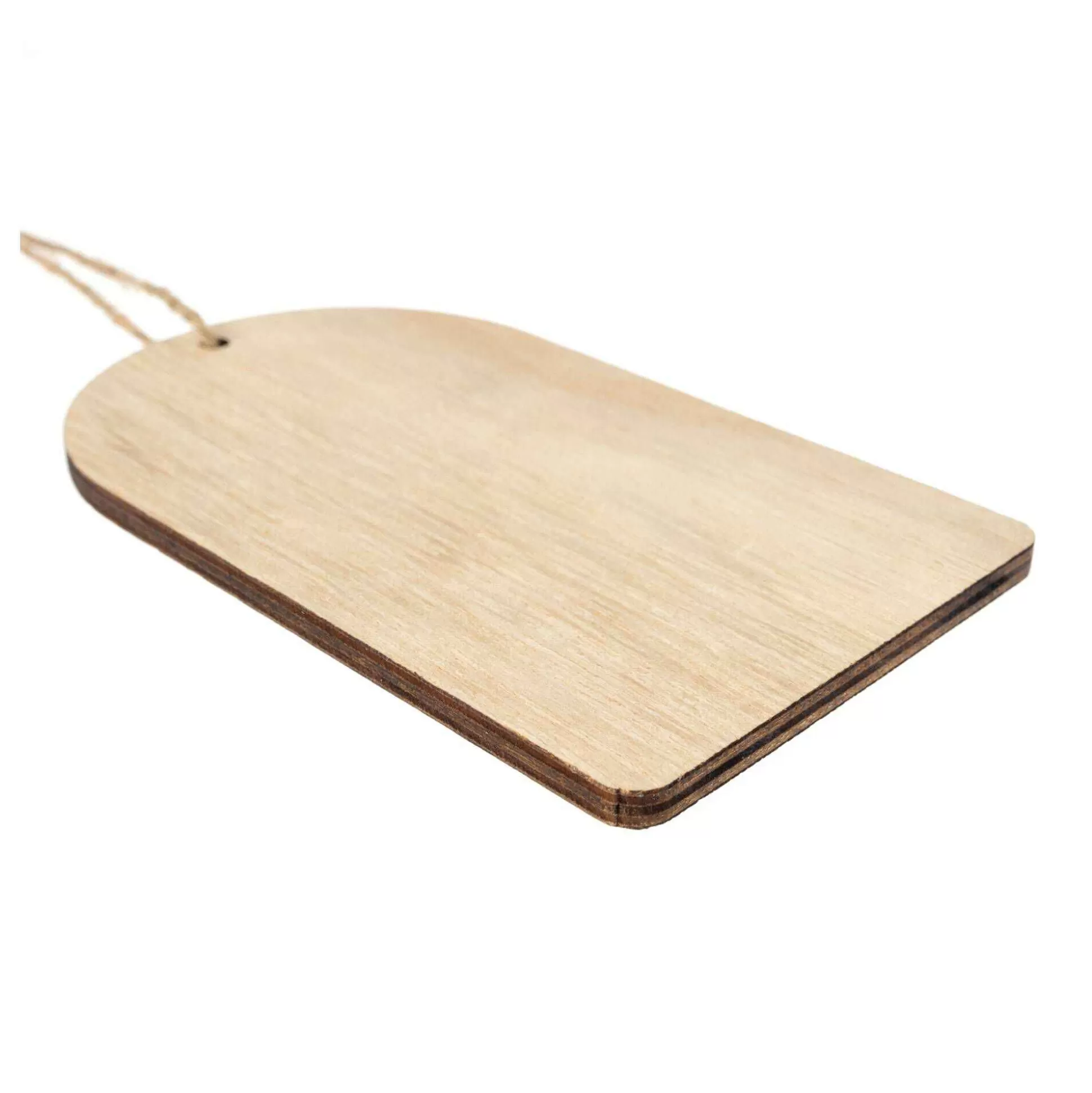 Wooden Gift Tag 12Cm-Hobbycraft New